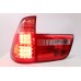 BMW X5 E53 98-02 Red Clear LED Tail Lamp